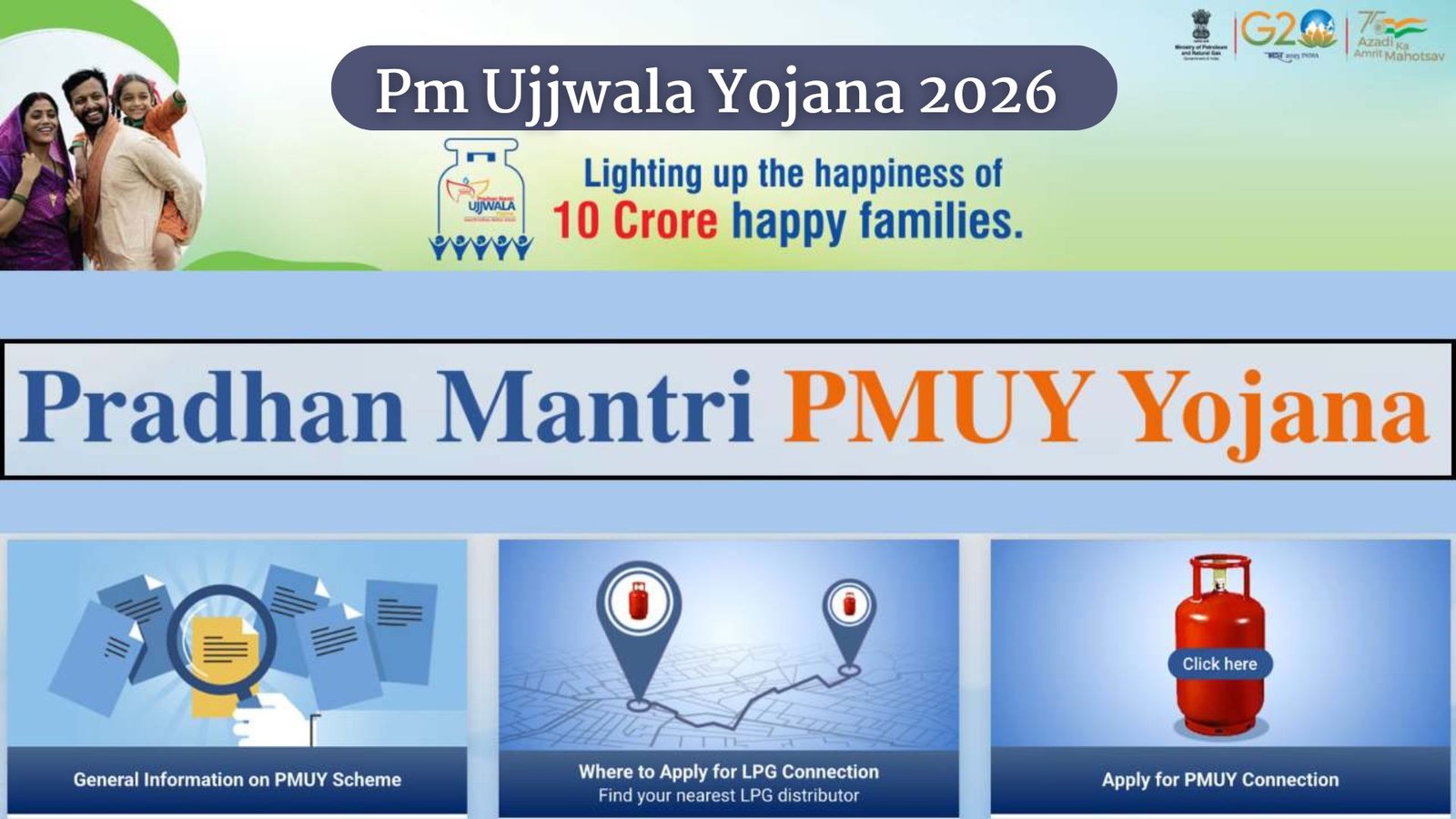 पीएम उज्ज्वला योजना में कैसे करे आवेदन 2026
