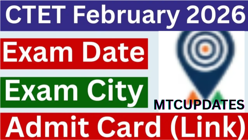 CTET Admit Card 2026 in hindi: देखे आपका