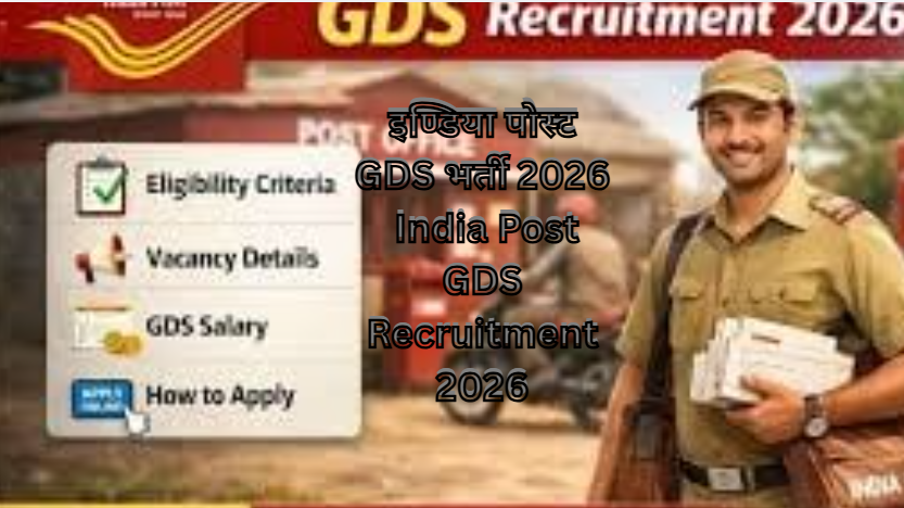इण्डिया पोस्ट GDS भर्ती 2026 :(India Post GDS Recruitment 2026):